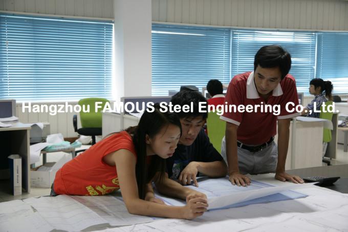 Modelando o projeto estrutural da vertente do metal do modelador da construção de aço dos estudos de projectos 1