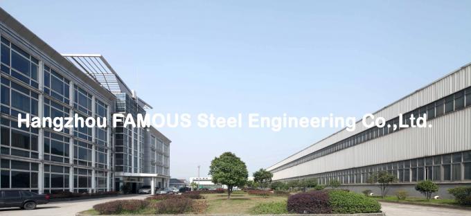 Projeto estrutural da engenharia de aço profissional para a área da construção do metal 4