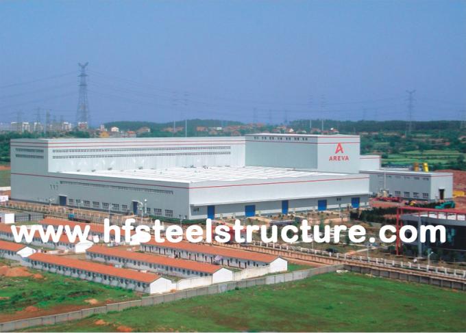 Construções de aço industriais estabilizadas e garantidas fabricadas 0