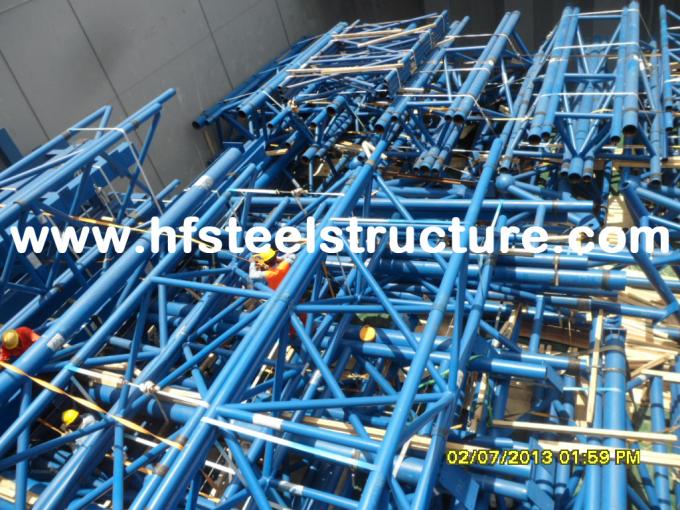 Construções de aço industriais pré-fabricadas multifuncionais com as máquinas de harmonização completas 2