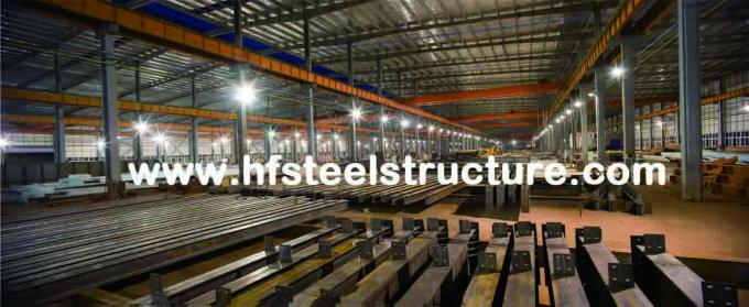 Construções de aço industriais do metal de pouco peso usadas como a vertente e o armazenamento do aço 18