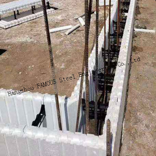 Materiais de construção lisos pretos dos blocos de apartamentos da parede do CE da placa do Eps 5